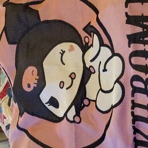 Kuromi Knit Throw or tapestry